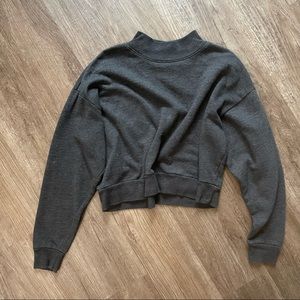 Womens | Wild Fable | Crop sweater | Dark grey. | Size: XL